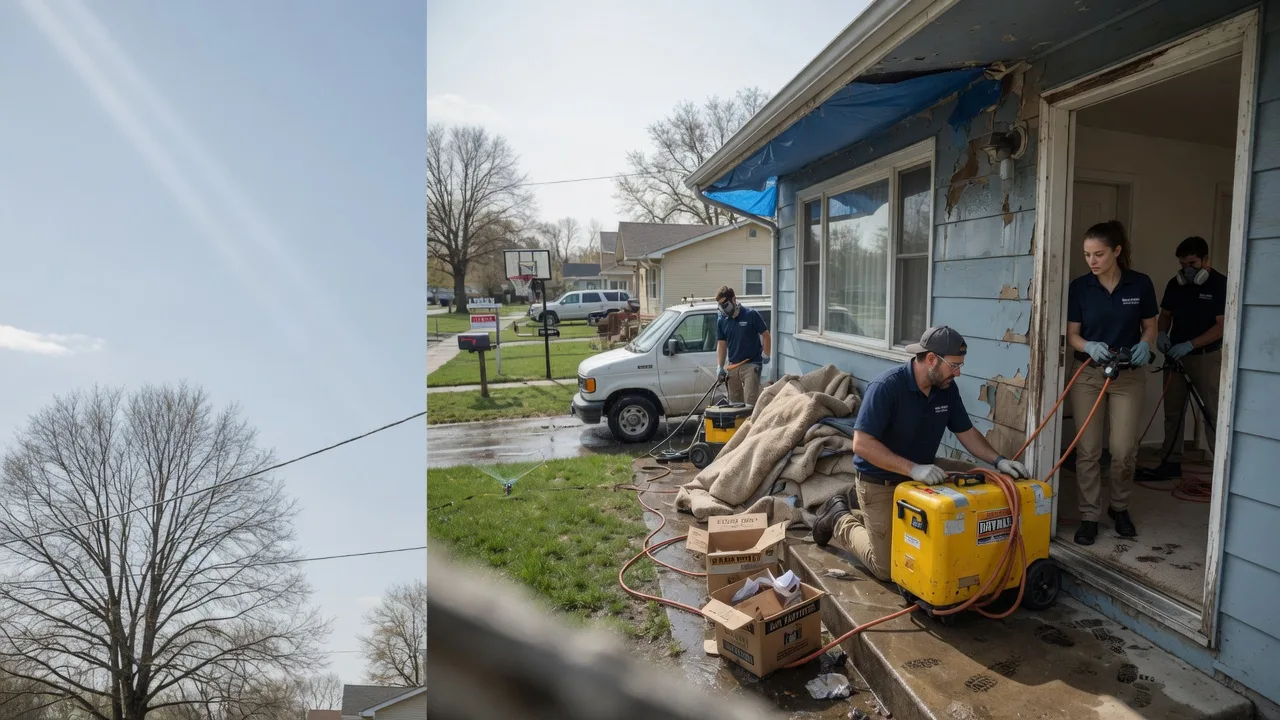 Basement Flood Cleanup in Westhope, ND near me